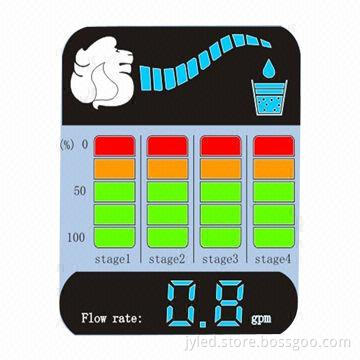 Full Color LED Display Module/Segment Display for Water Purifier, Sized 73.0 x 40.0mm